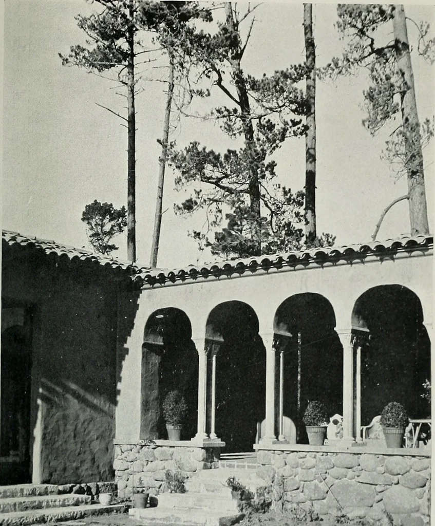 An illustration from Architect and engineer, 1905, leaf 136