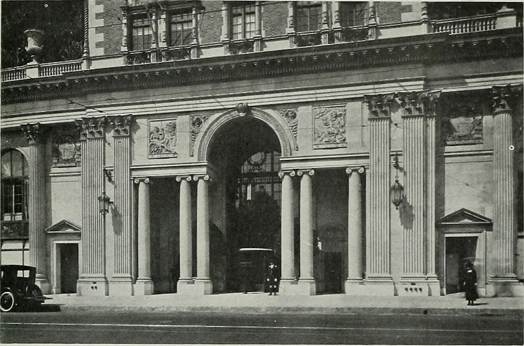 An illustration from Architect and engineer, 1905, leaf 14