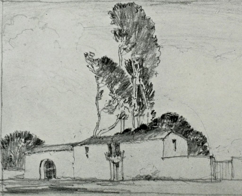 An illustration from Architect and engineer, 1905, leaf 153