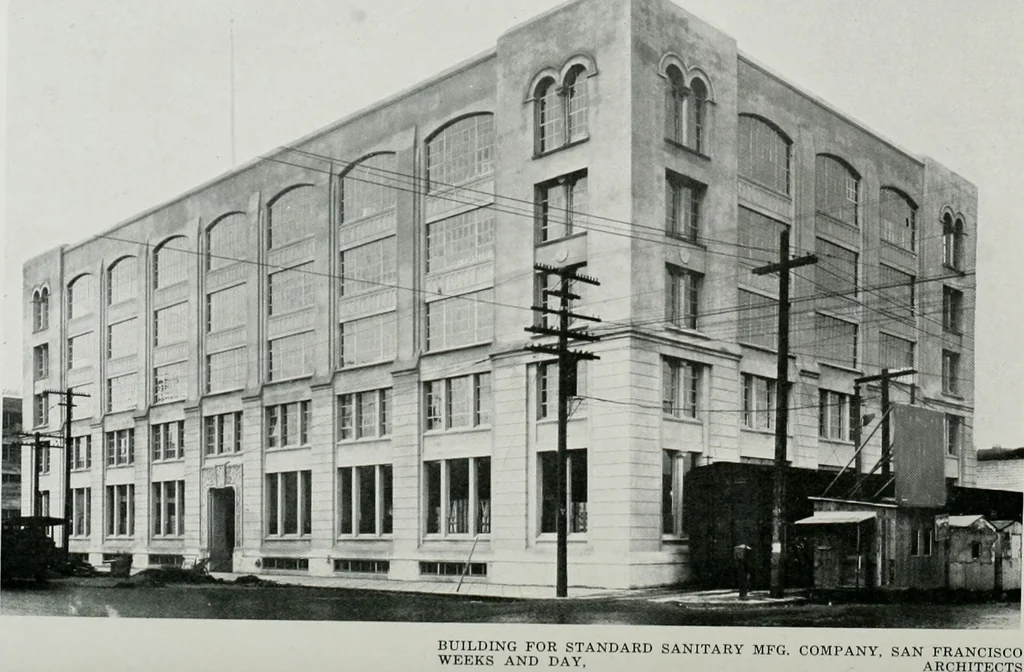 An illustration from Architect and engineer, 1905, leaf 193