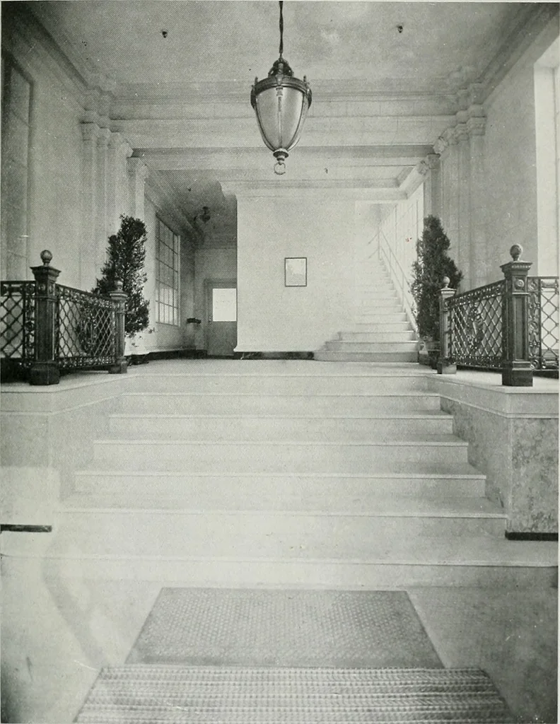 An illustration from Architect and engineer, 1905, leaf 202