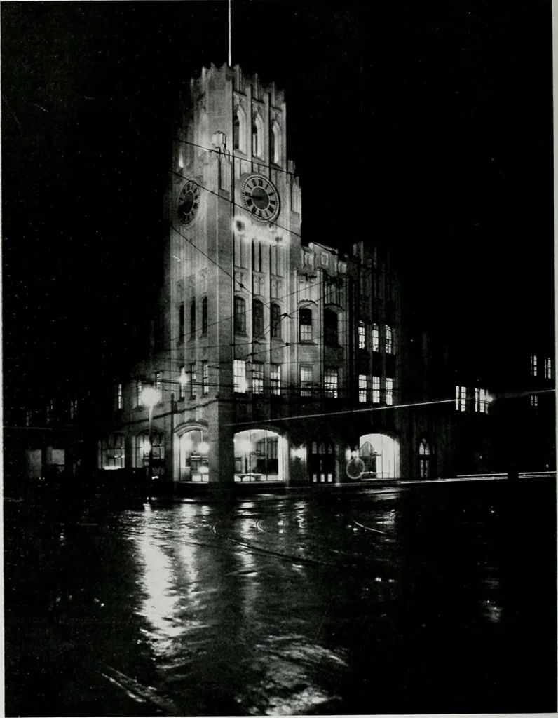 An illustration from Architect and engineer, 1905, leaf 207