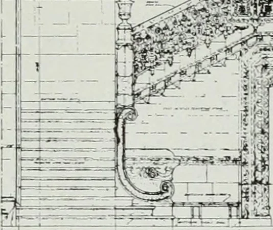 An illustration from Architect and engineer, 1905, leaf 21
