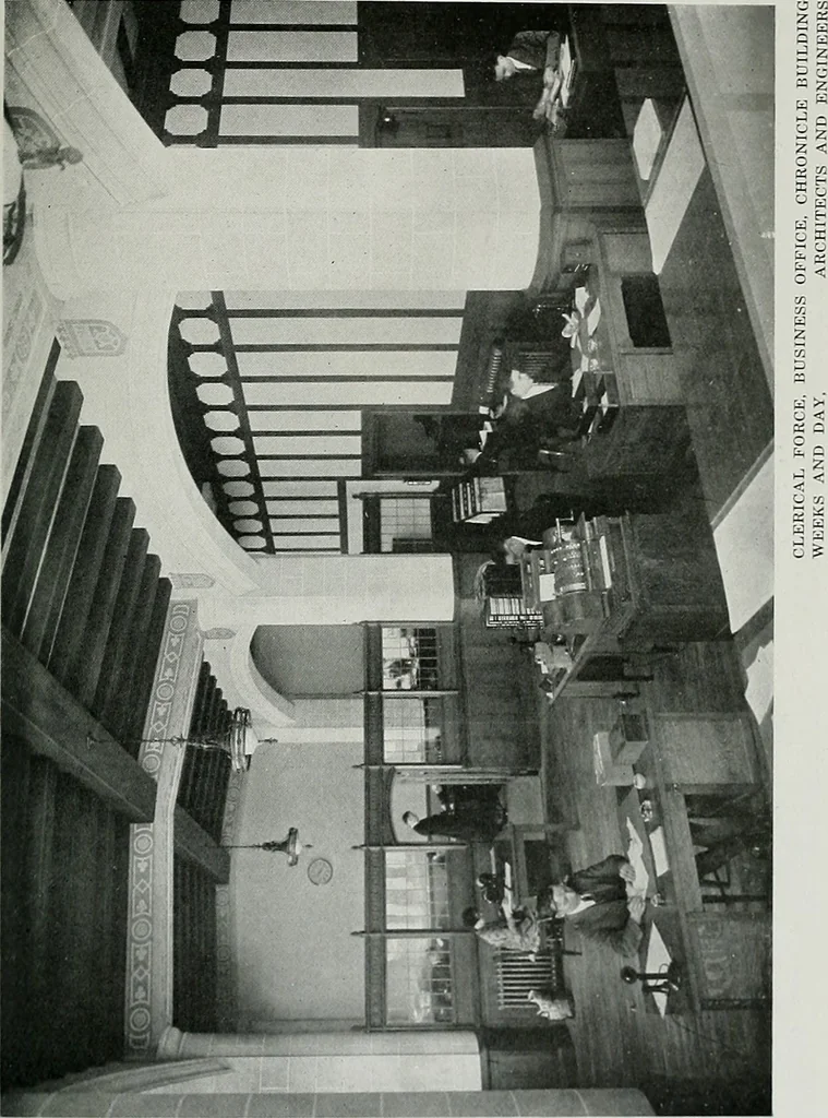 An illustration from Architect and engineer, 1905, leaf 212