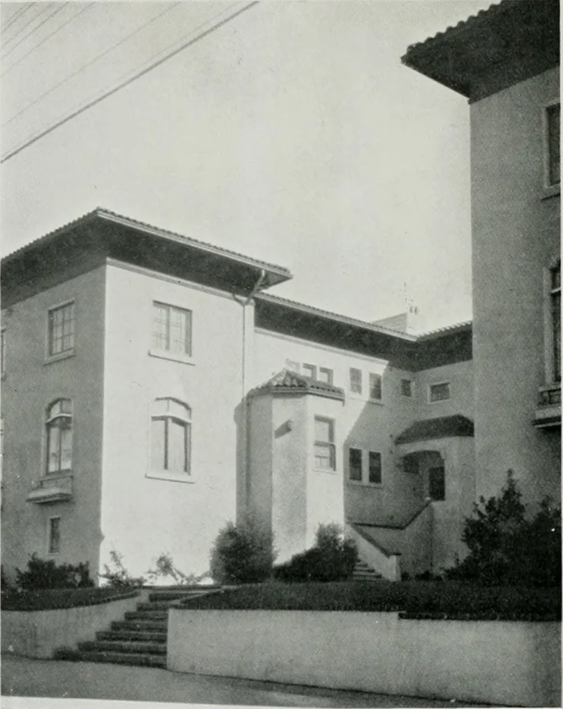 An illustration from Architect and engineer, 1905, leaf 257