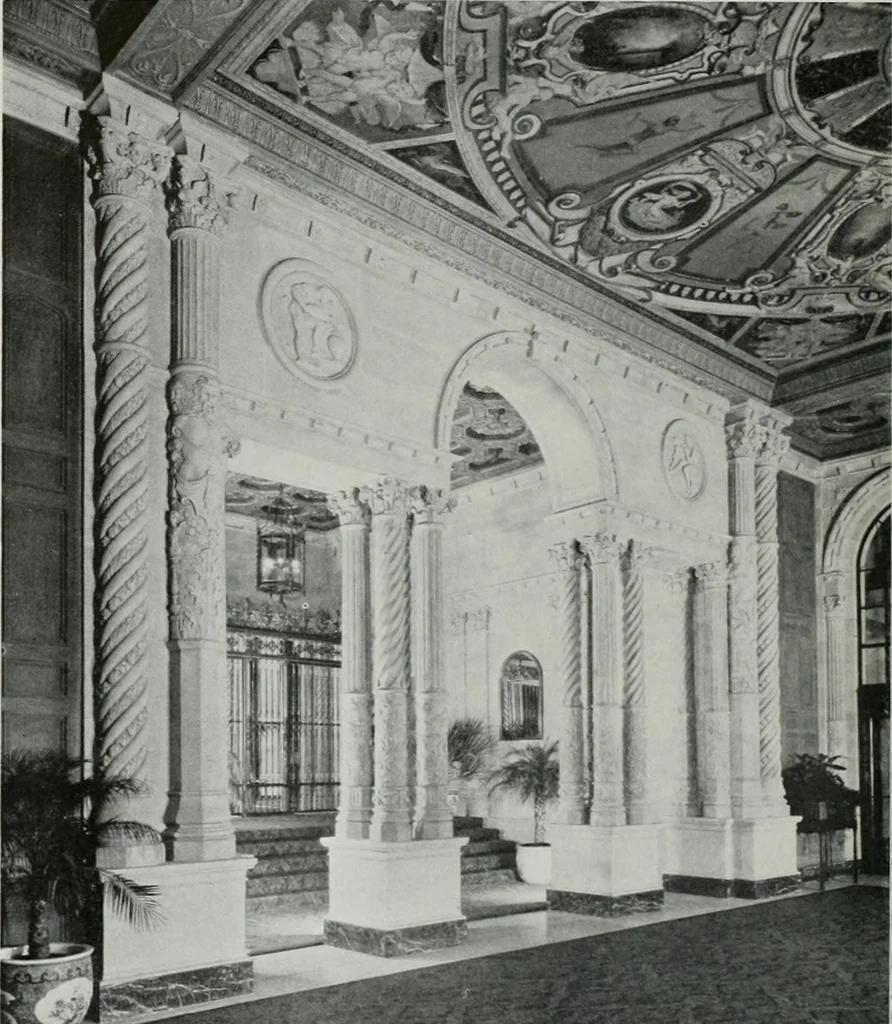 An illustration from Architect and engineer, 1905, leaf 27