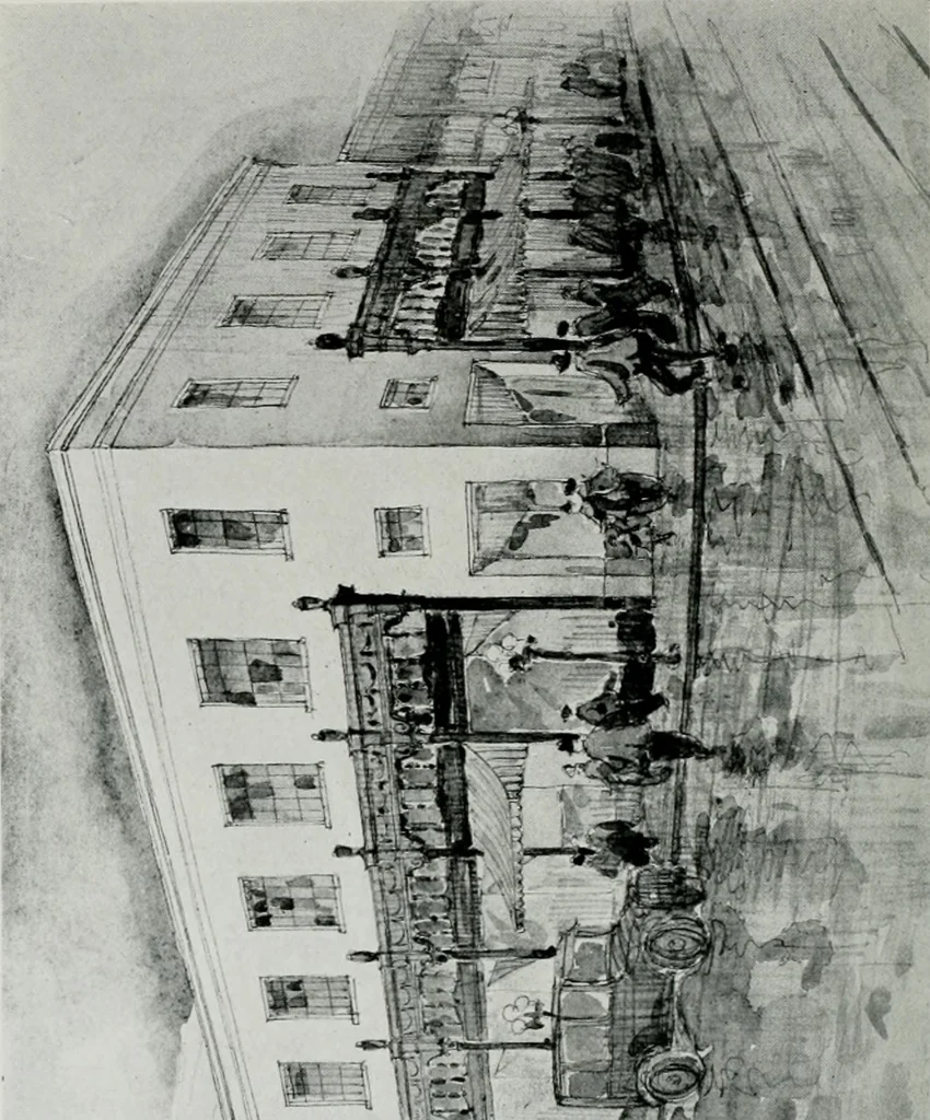 An illustration from Architect and engineer, 1905, leaf 273