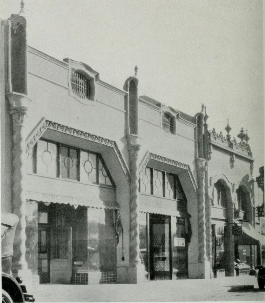 An illustration from Architect and engineer, 1905, leaf 279
