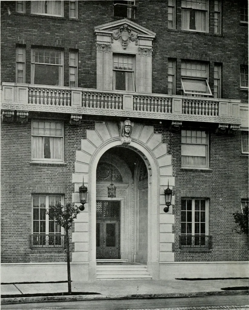 An illustration from Architect and engineer, 1905, leaf 33
