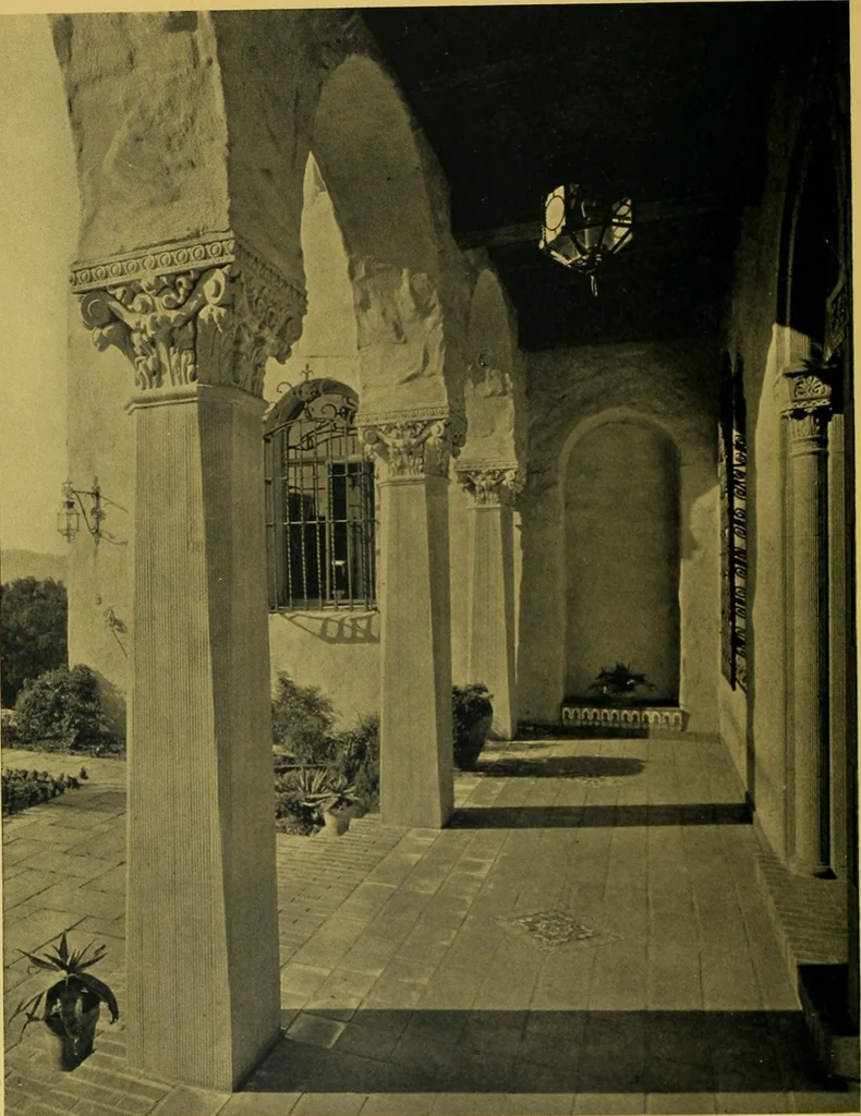 An illustration from Architect and engineer, 1905, leaf 335