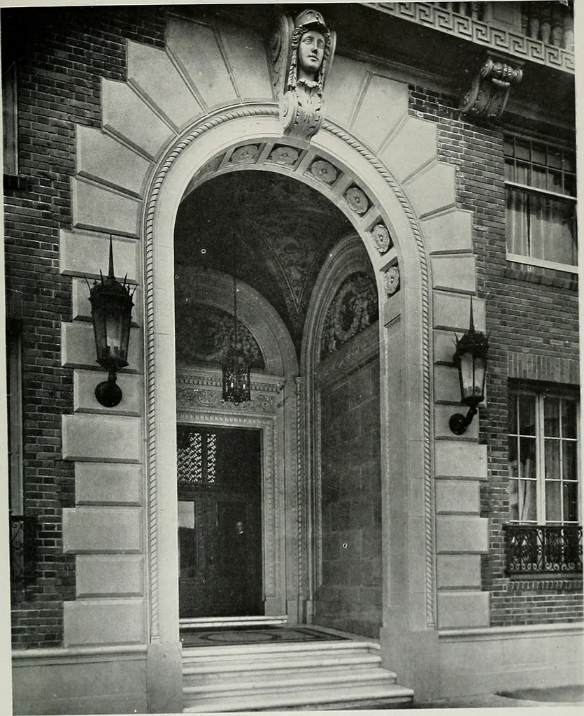 An illustration from Architect and engineer, 1905, leaf 34