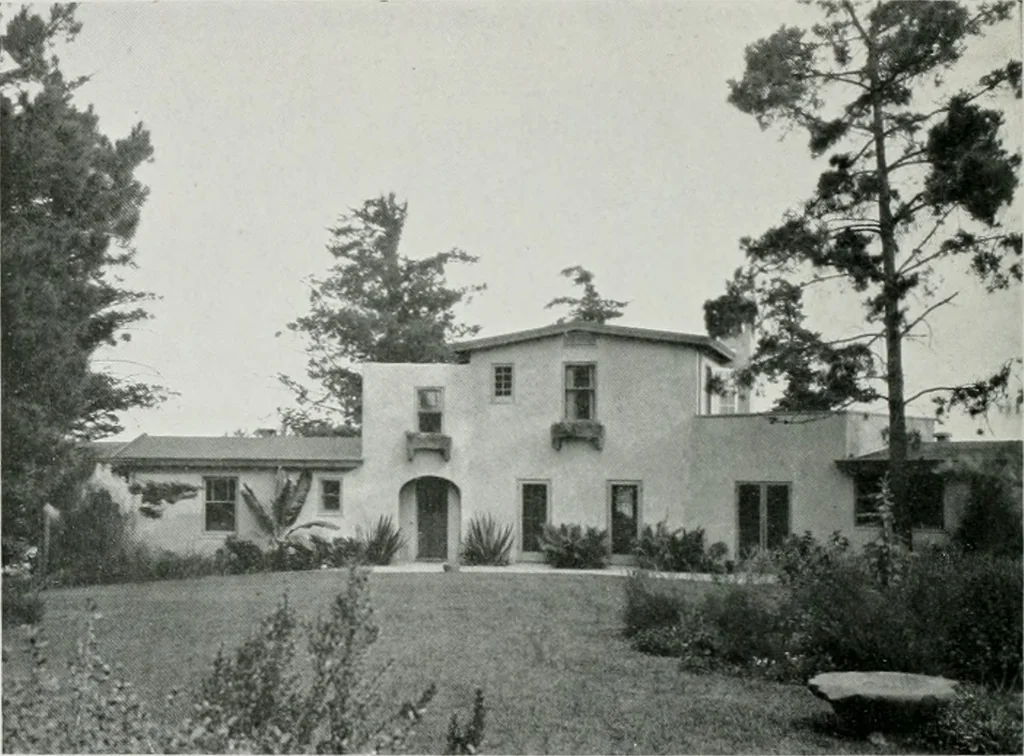 An illustration from Architect and engineer, 1905, leaf 343
