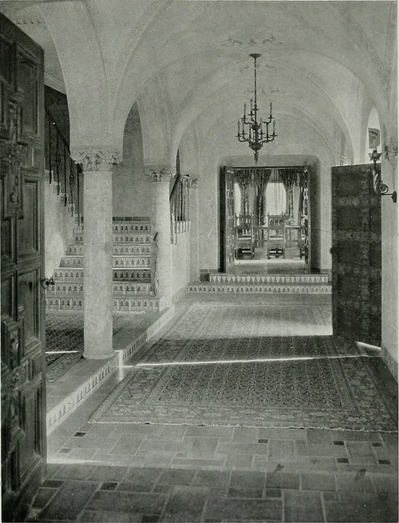An illustration from Architect and engineer, 1905, leaf 348