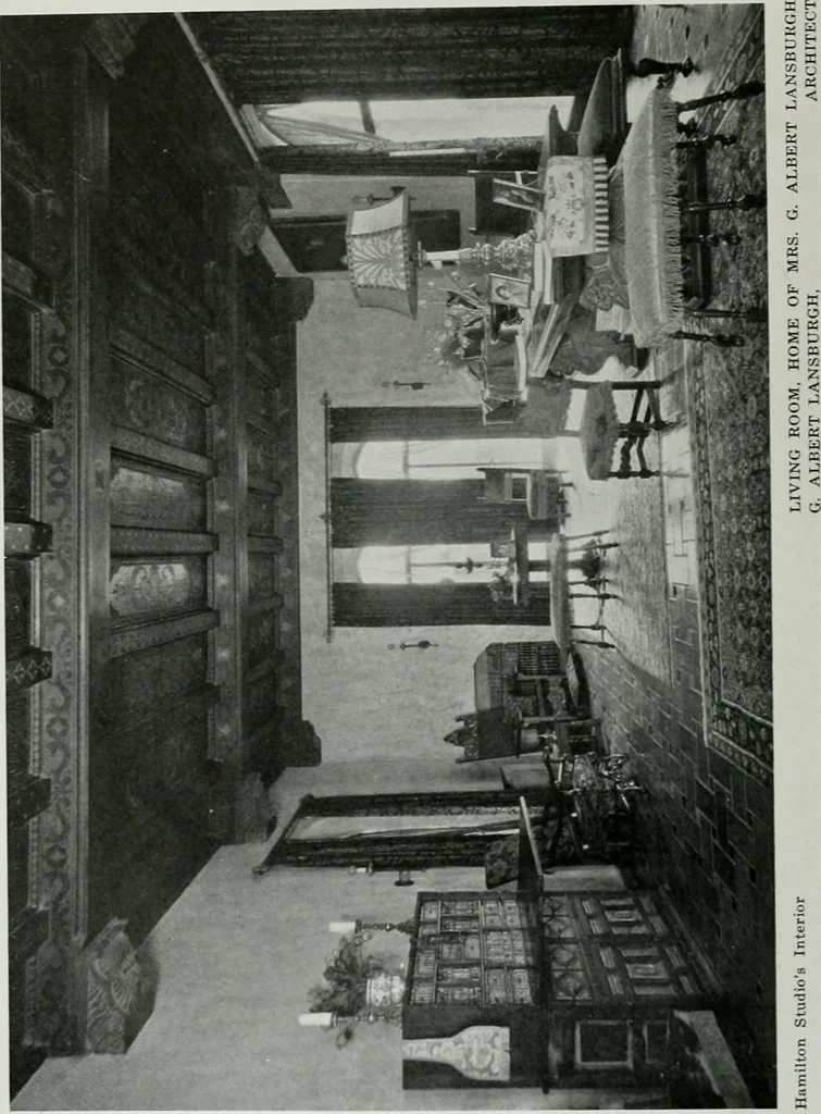 An illustration from Architect and engineer, 1905, leaf 349