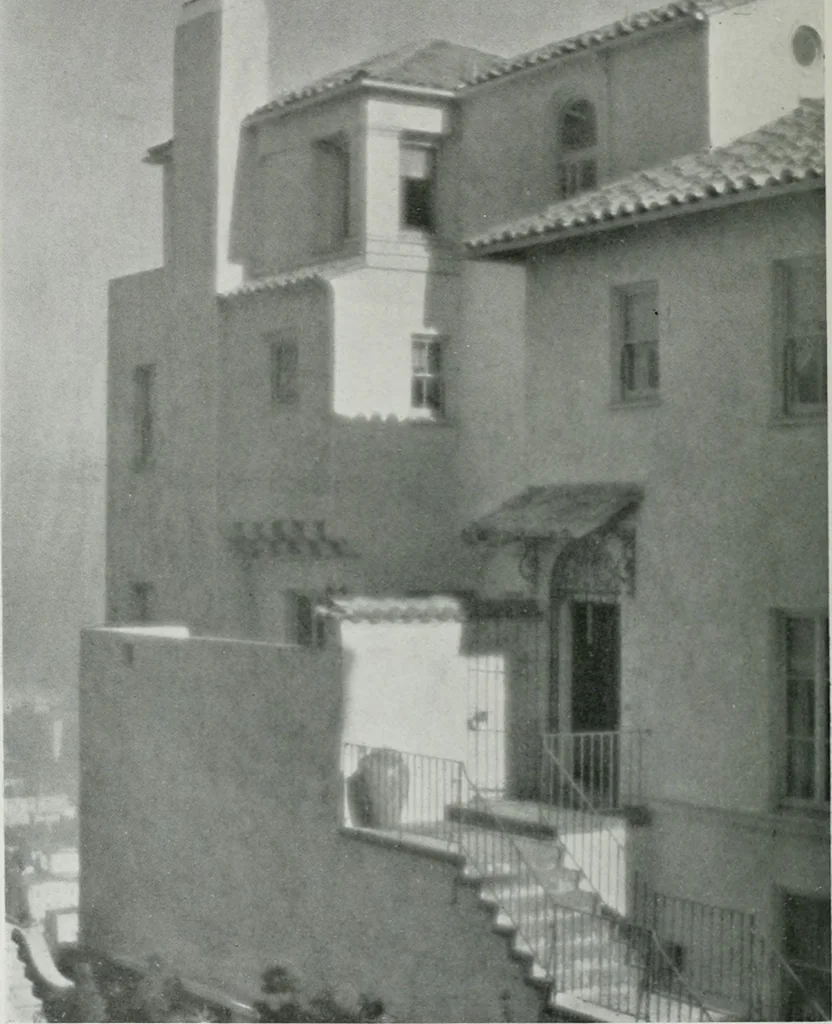 An illustration from Architect and engineer, 1905, leaf 361