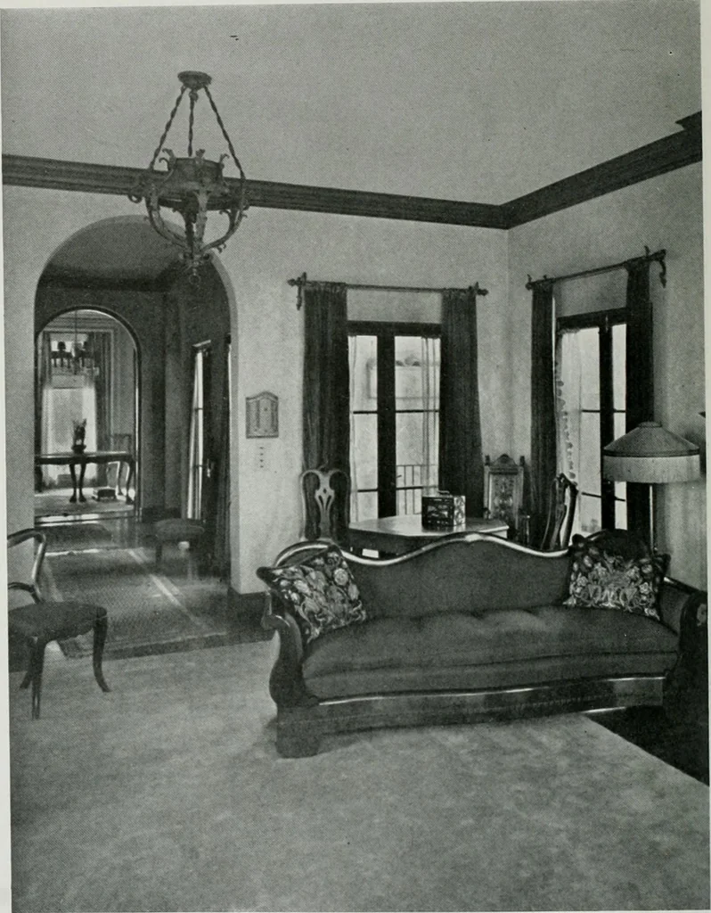 An illustration from Architect and engineer, 1905, leaf 363