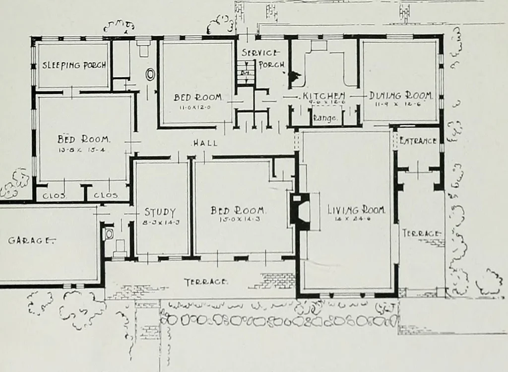 An illustration from Architect and engineer, 1905, leaf 366