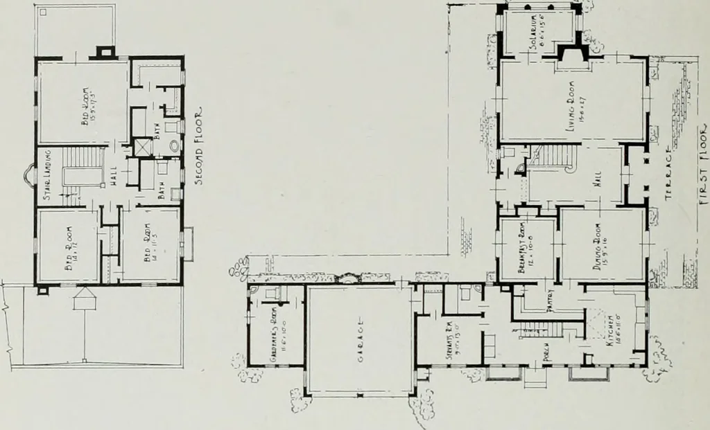 An illustration from Architect and engineer, 1905, leaf 371