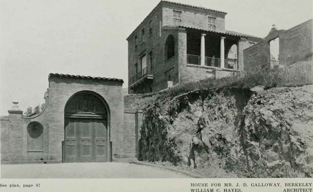 An illustration from Architect and engineer, 1905, leaf 373
