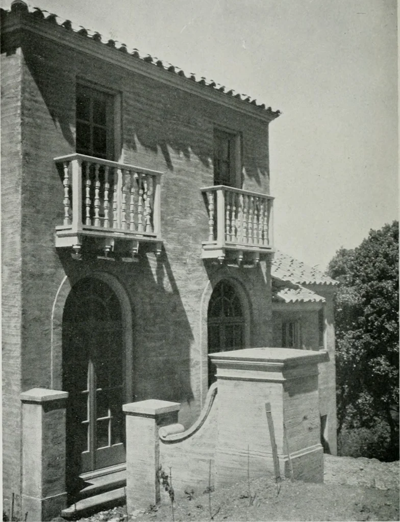 An illustration from Architect and engineer, 1905, leaf 375