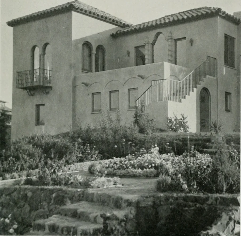 An illustration from Architect and engineer, 1905, leaf 376