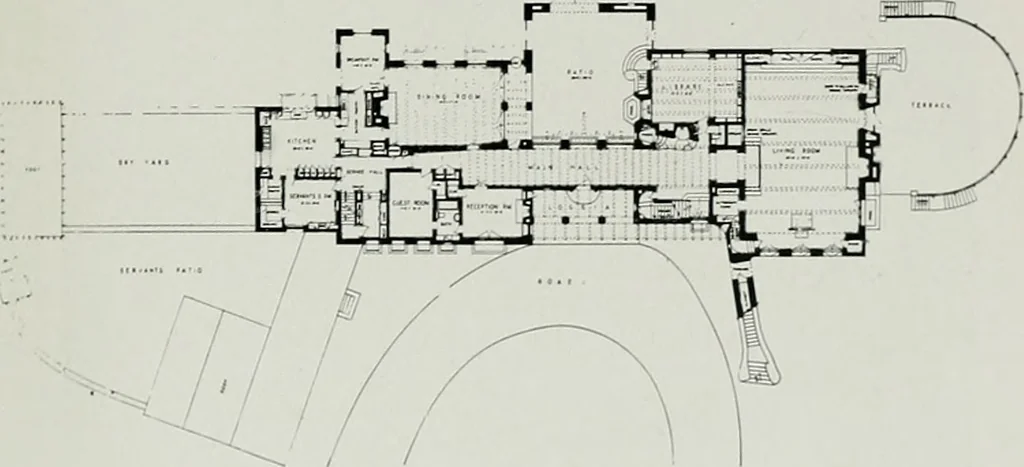 An illustration from Architect and engineer, 1905, leaf 394