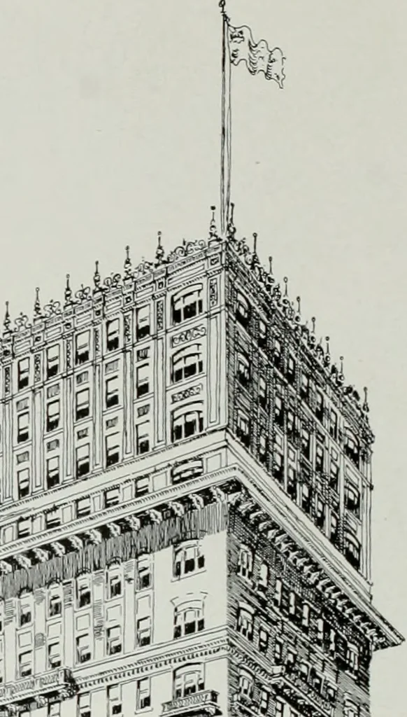 An illustration from Architect and engineer, 1905, leaf 41