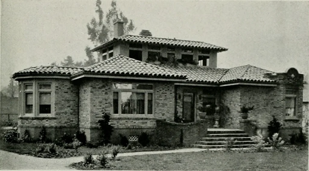 An illustration from Architect and engineer, 1905, leaf 414
