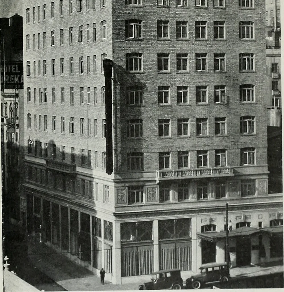 An illustration from Architect and engineer, 1905, leaf 42