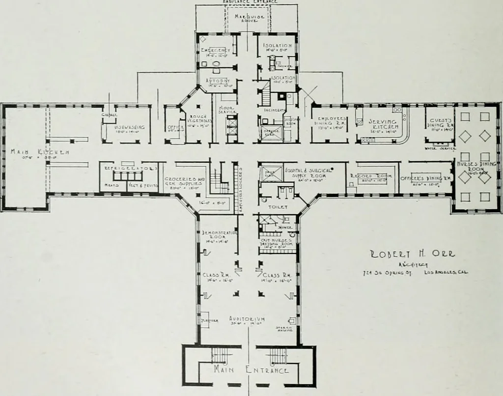 An illustration from Architect and engineer, 1905, leaf 447