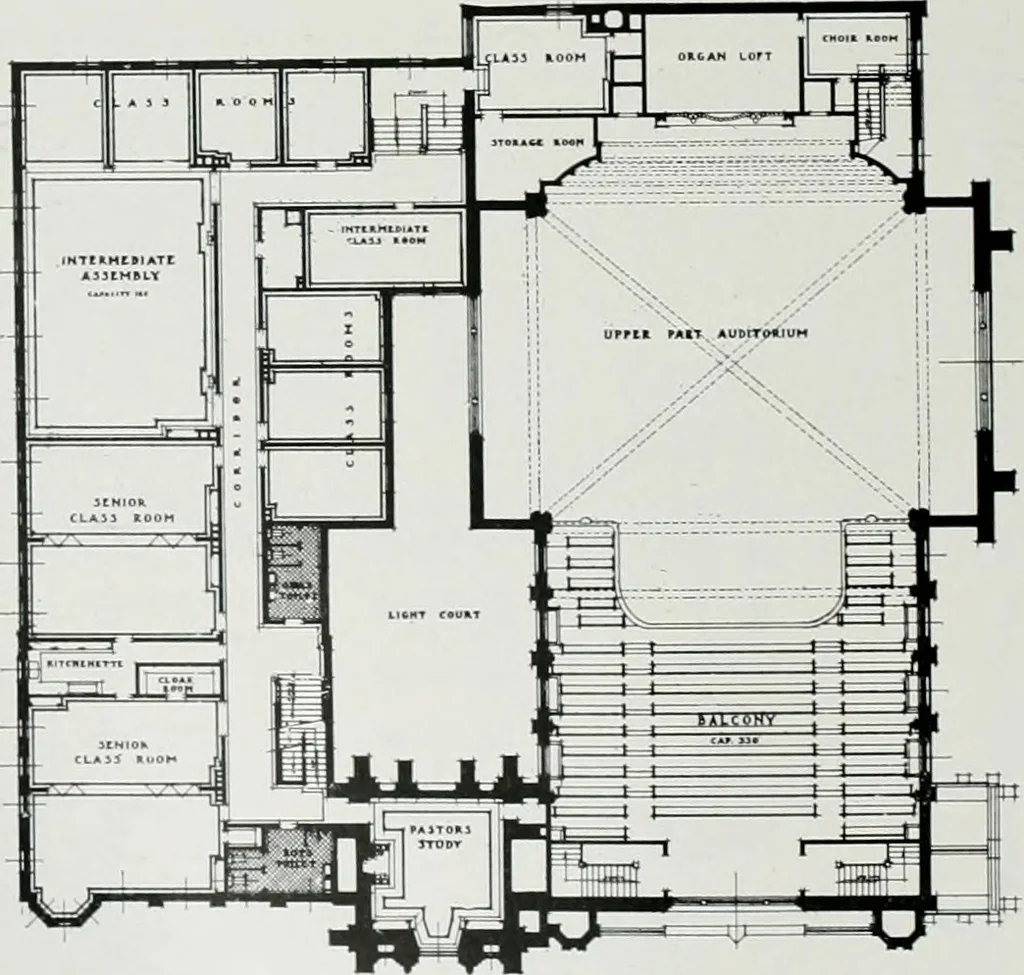 An illustration from Architect and engineer, 1905, leaf 455