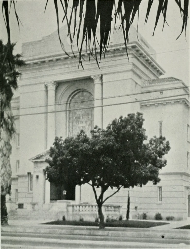 An illustration from Architect and engineer, 1905, leaf 458