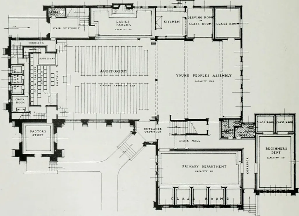 An illustration from Architect and engineer, 1905, leaf 459