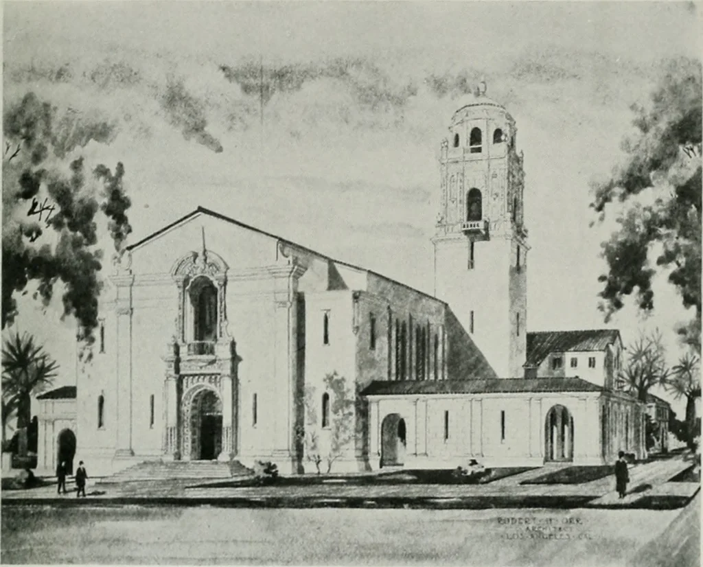 An illustration from Architect and engineer, 1905, leaf 460