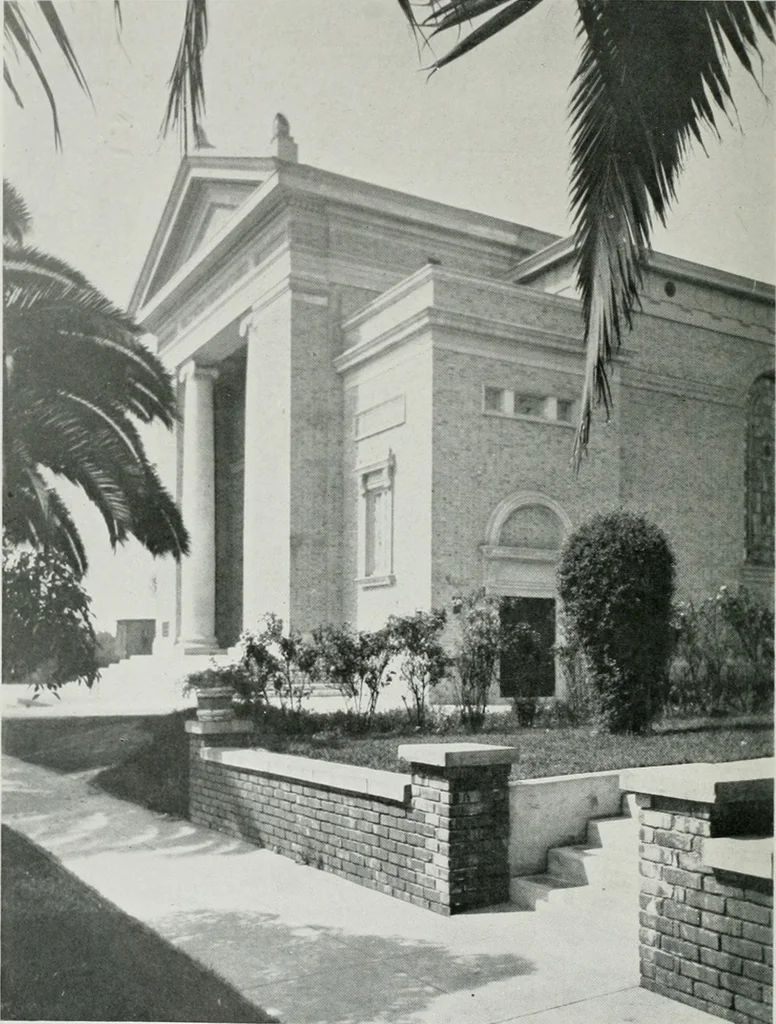 An illustration from Architect and engineer, 1905, leaf 461