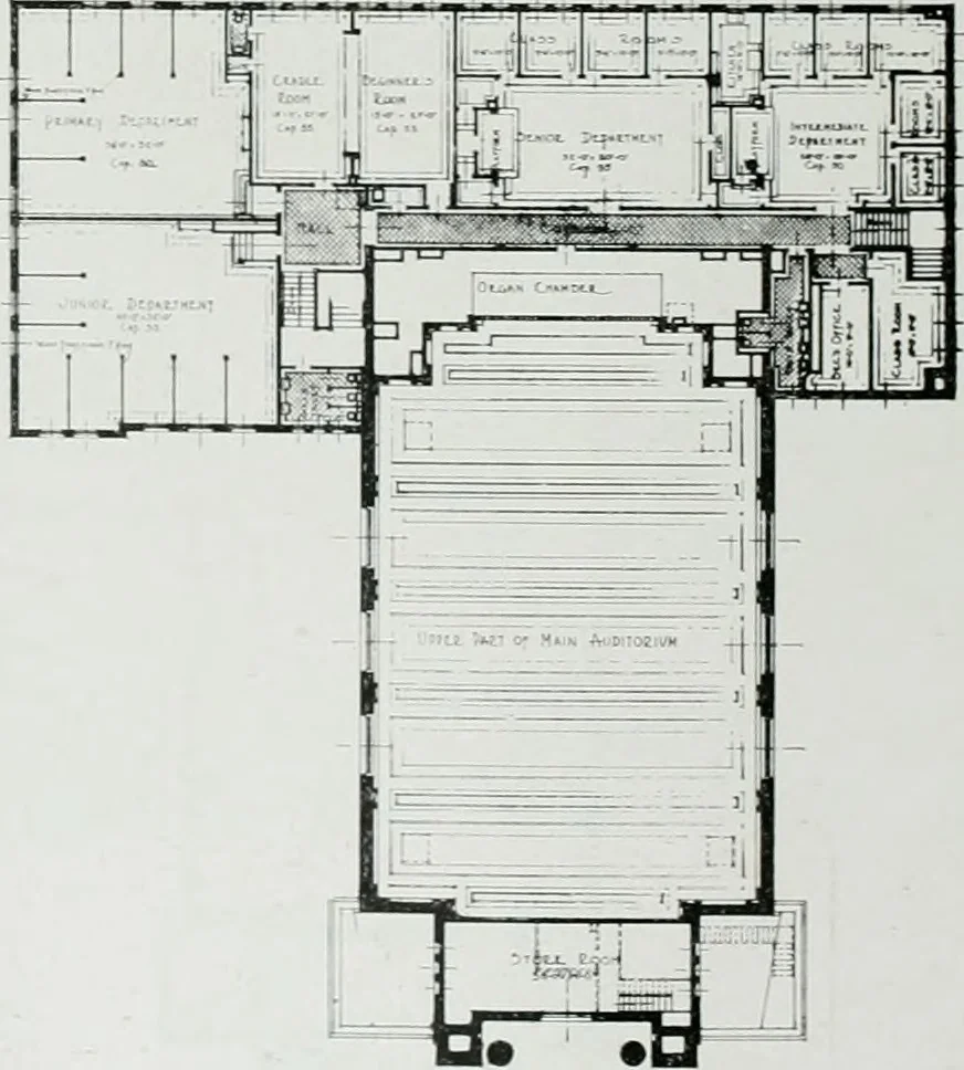 An illustration from Architect and engineer, 1905, leaf 463
