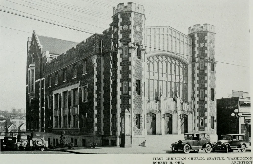 An illustration from Architect and engineer, 1905, leaf 465