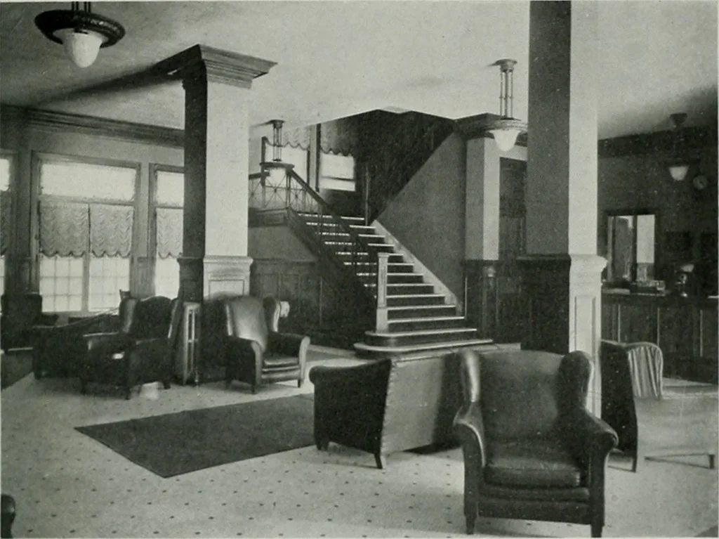 An illustration from Architect and engineer, 1905, leaf 468