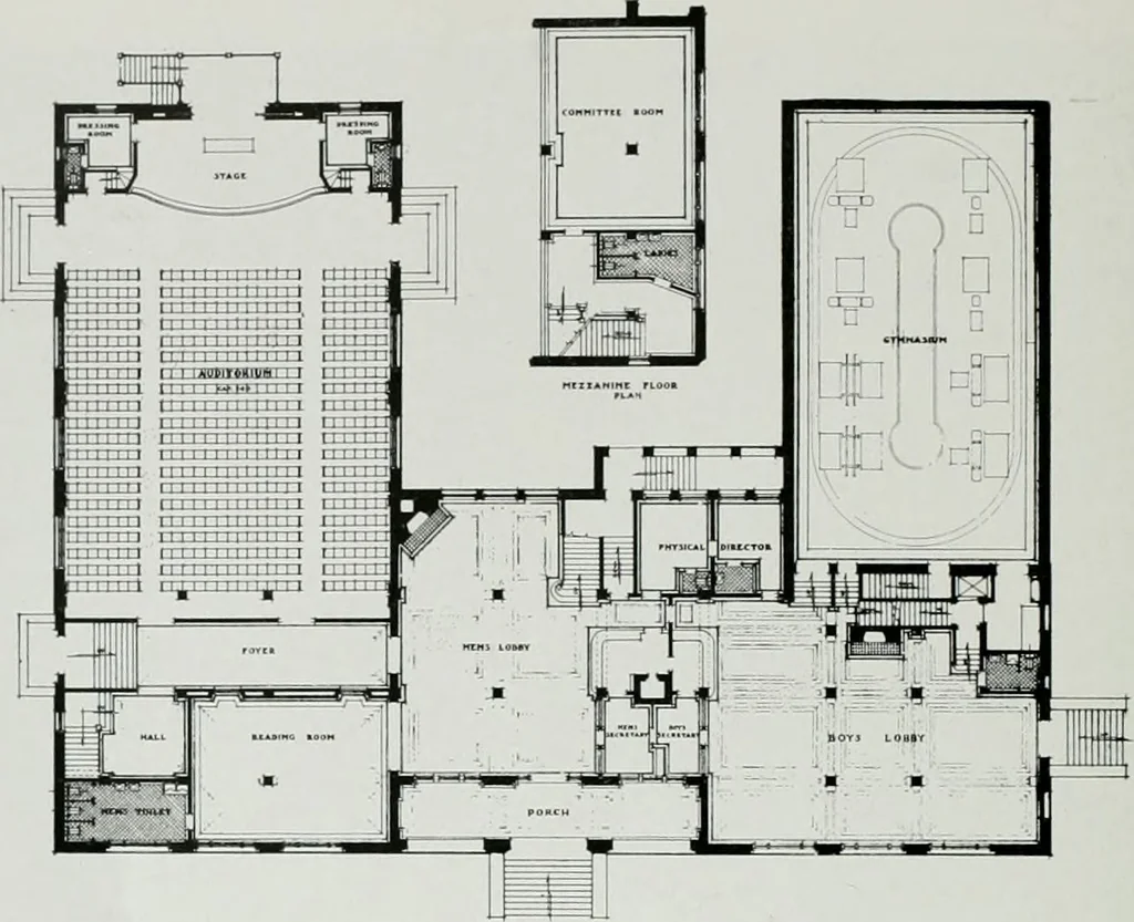 An illustration from Architect and engineer, 1905, leaf 469