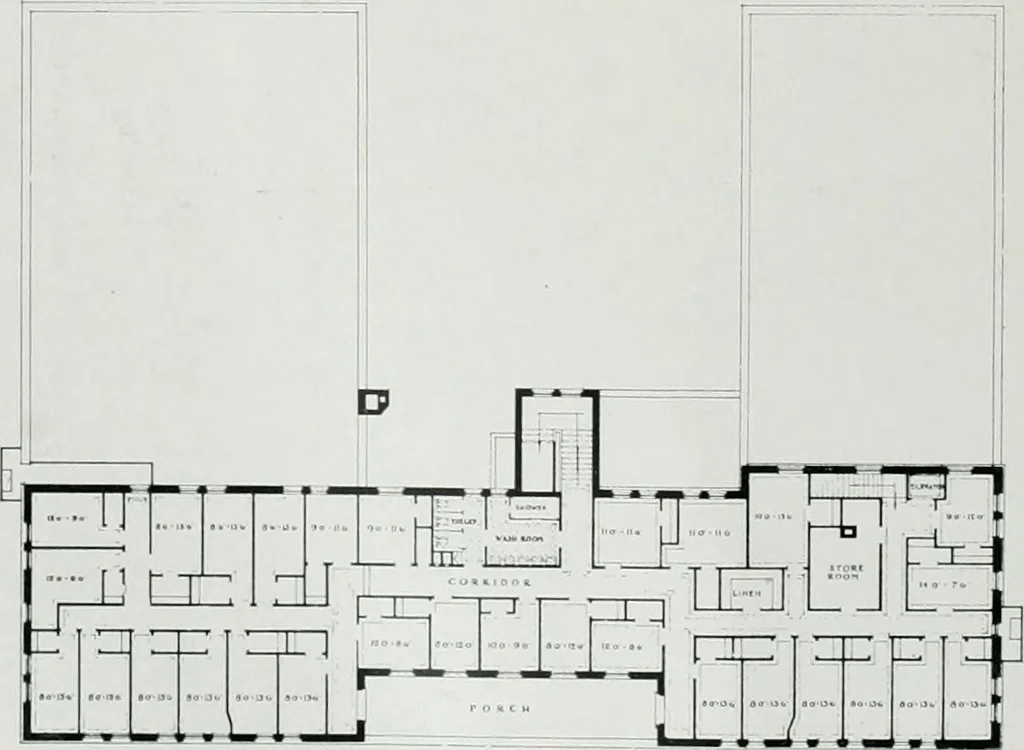 An illustration from Architect and engineer, 1905, leaf 469