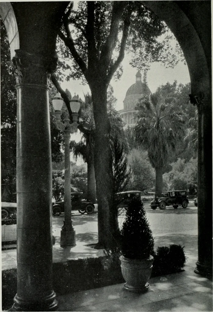 An illustration from Architect and engineer, 1905, leaf 47