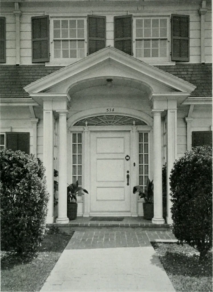An illustration from Architect and engineer, 1905, leaf 472