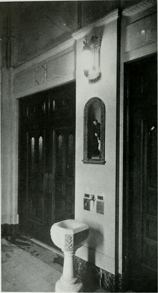 An illustration from Architect and engineer, 1905, leaf 481