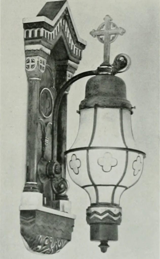 An illustration from Architect and engineer, 1905, leaf 482