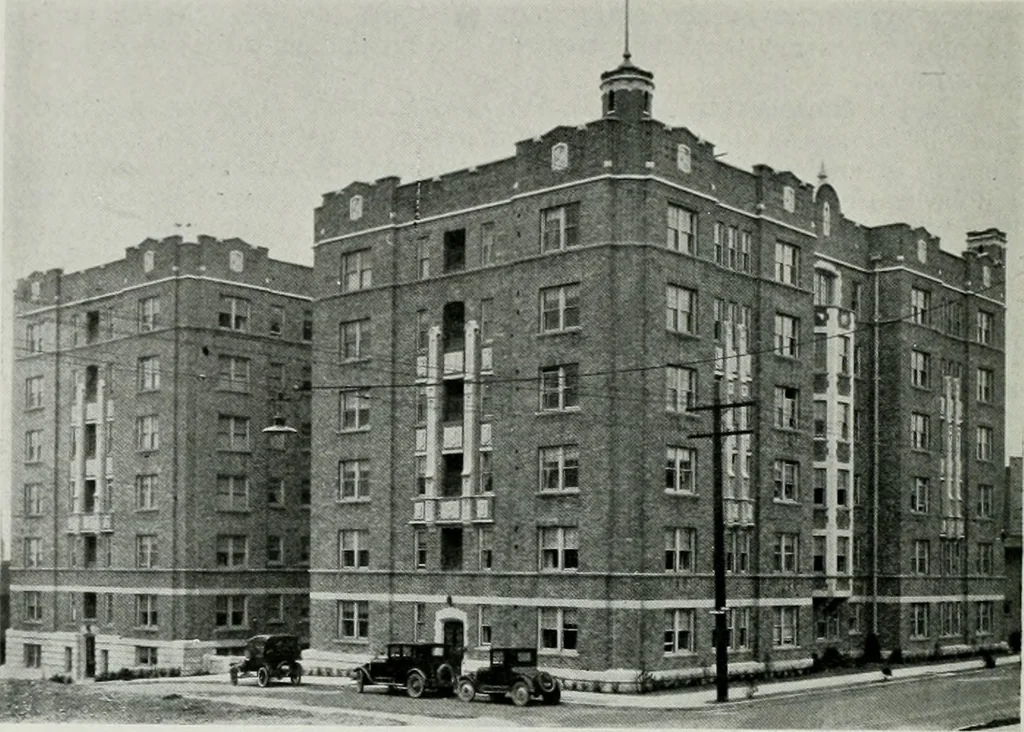 An illustration from Architect and engineer, 1905, leaf 501
