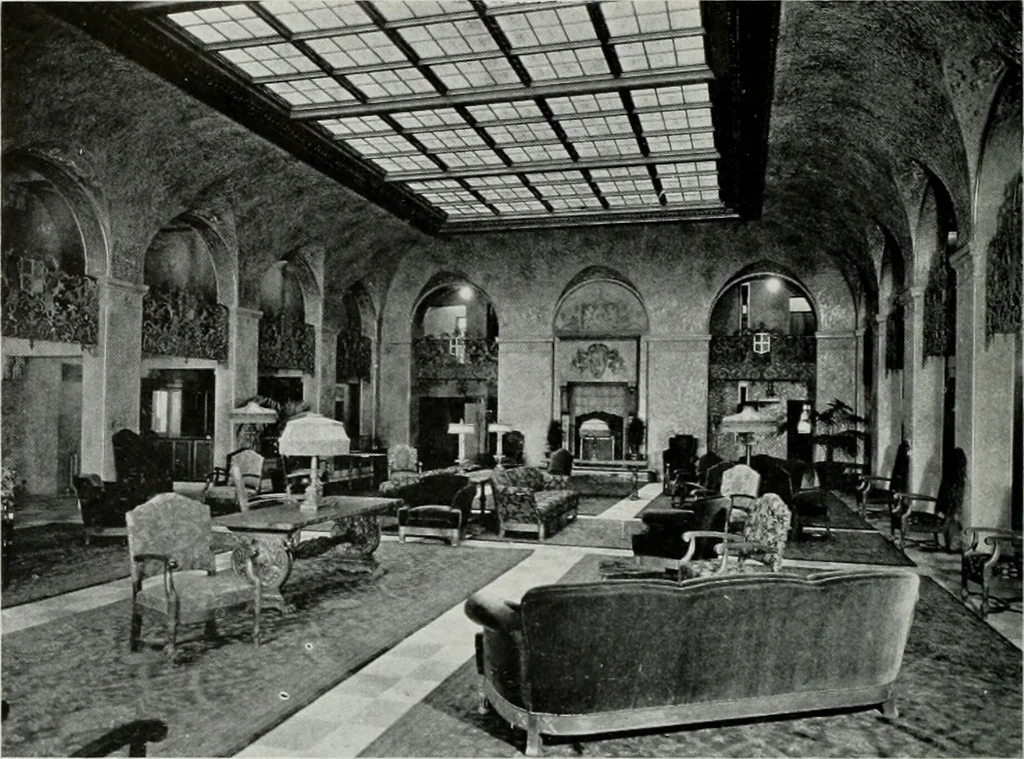 An illustration from Architect and engineer, 1905, leaf 53