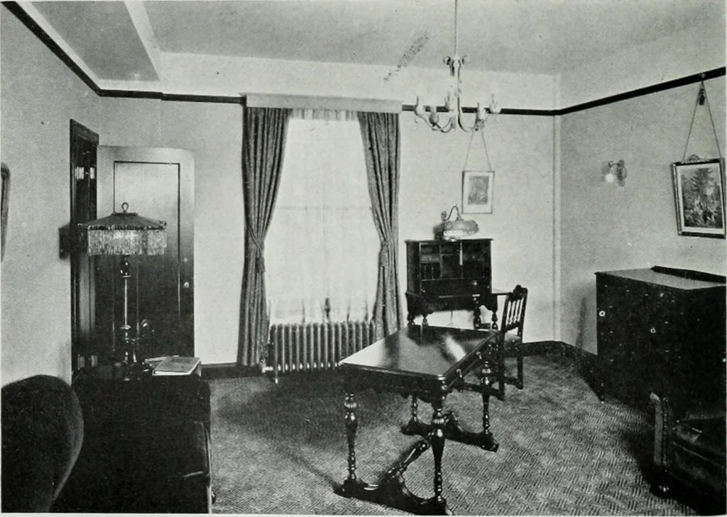 An illustration from Architect and engineer, 1905, leaf 53