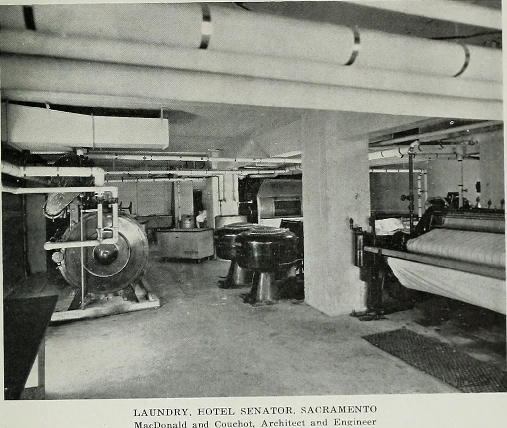 An illustration from Architect and engineer, 1905, leaf 54