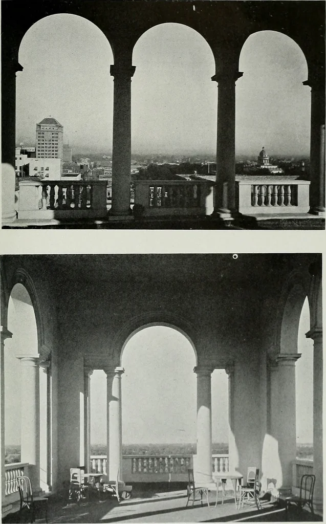 An illustration from Architect and engineer, 1905, leaf 60