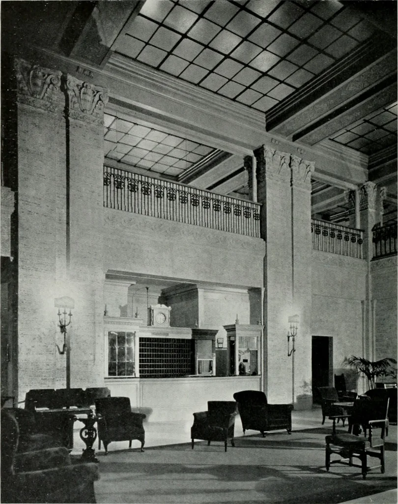 An illustration from Architect and engineer, 1905, leaf 61
